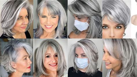 50 Gray Hair Styles Trending In 2023 Haircut Ideas Gray Hair Highlights