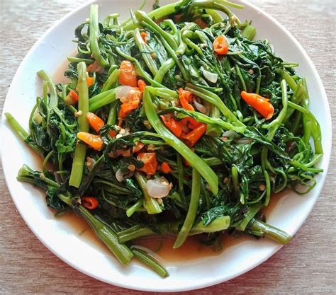 Resep Tumis Kangkung Saus Tiram Dan Cah Kangkung Terasi Yang Praktis