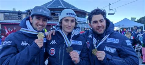 Giacomo Bertagnolli E Andrea Ravelli Oro Ai Mondiali Di Sci Alpino In