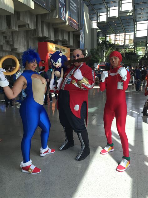 Sonic The Hedgehog Cosplay