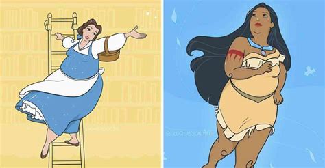 Un Artiste Illustre Quoi Ressembleraient Les Princesses Disney Dans