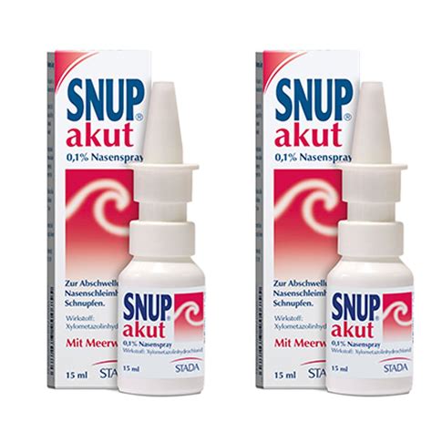 Snup Akut Nasenspray X Ml Shop Apotheke At