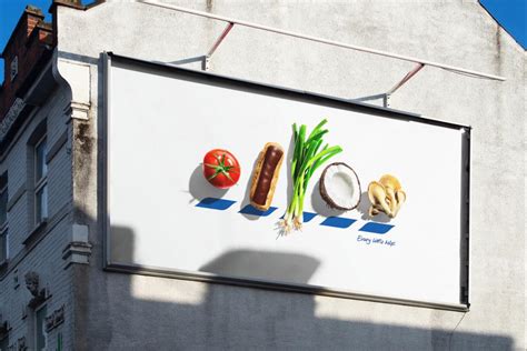 Tesco Replaces Logo Letters With Food In Ooh Campaign