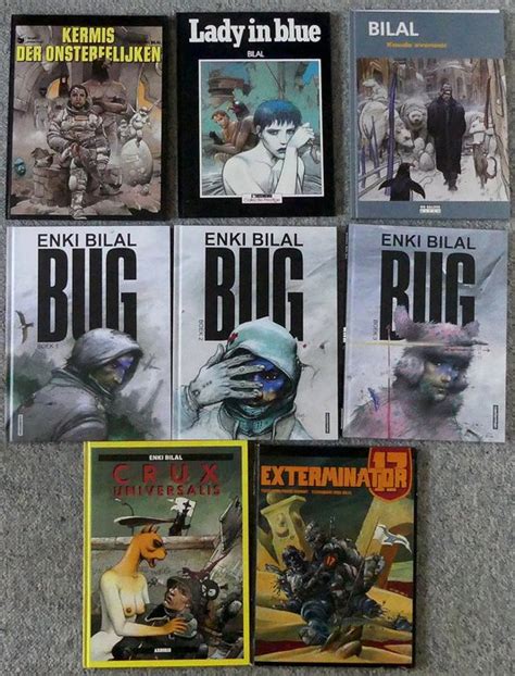 Enki Bilal - Diverse series - o.a. Alcide Nikopol, Bug, - Catawiki