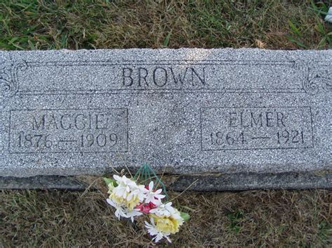 Evert Elmer Elmer” Brown 1864 1921 Mémorial Find A Grave