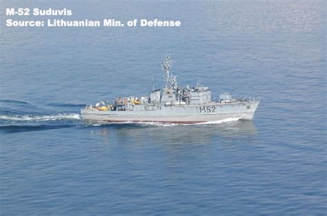 Overview KURSIS M 51 Class Mine Warfare Ships Weapons