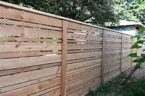 10+ Modern Wood Privacy Fence