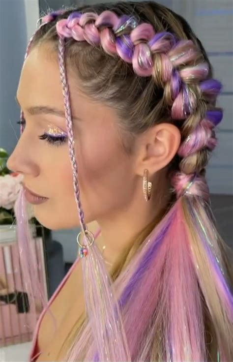 Pin By Tina Borges On HaiR StYlez Festival Hair Braids Rave