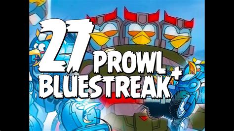 Angry Birds Transformers Gameplay Walkthrough Part 27 Bluestreak And Prowl Unlocked Youtube