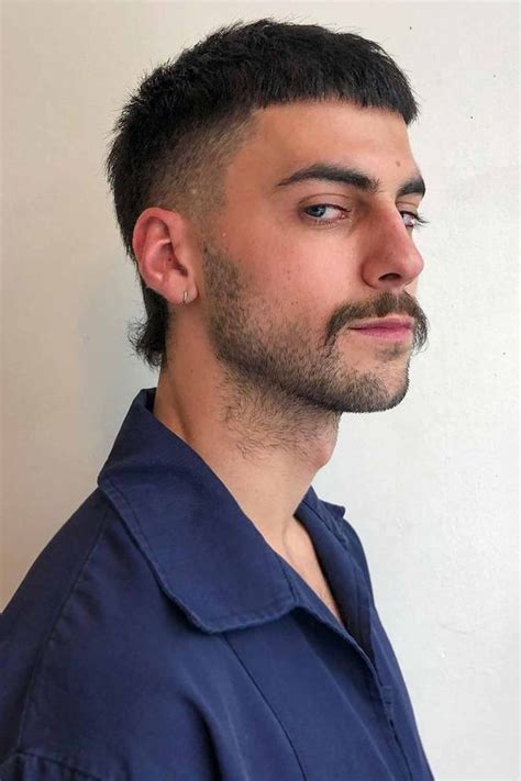 Mullet Masculino Nova Tendência Para Corte Masculino