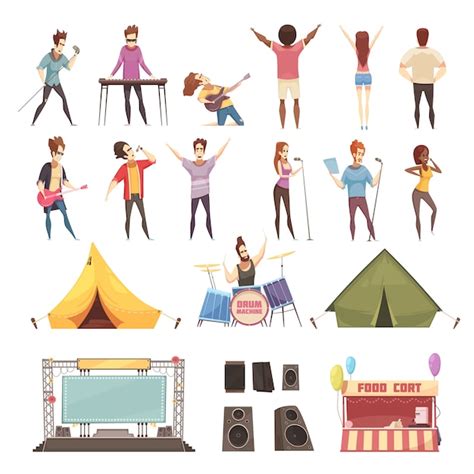 Festivalpeople Vectors & Illustrations for Free Download | Freepik