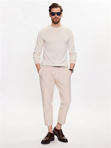 Casual Friday Pull Beige Slim Fit Modivo Fr