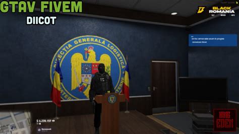 GtaV FiveM 9 Black Romania Diicot In Actiune YouTube