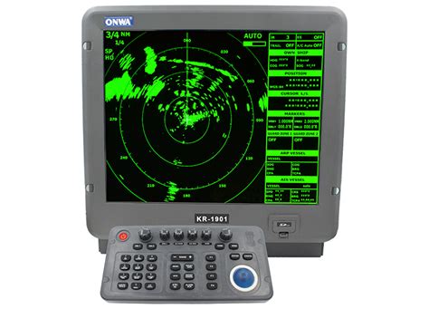 KR1968 19” Marine Radar/w AIS Display/ Target Tracking Arpa - Lorenz Marine