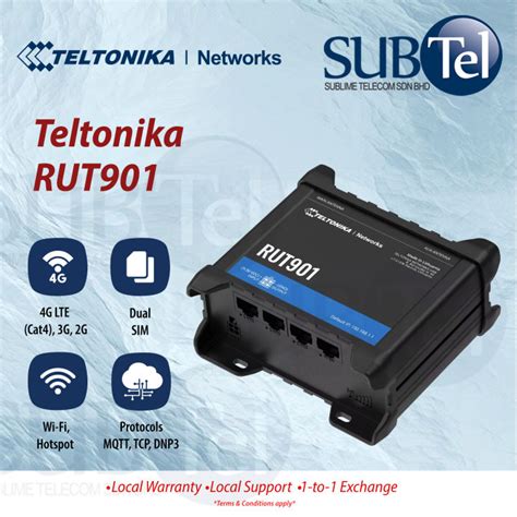 Teltonika Rut Industrial Cellular Router G Lte Mbps Wifi Dual