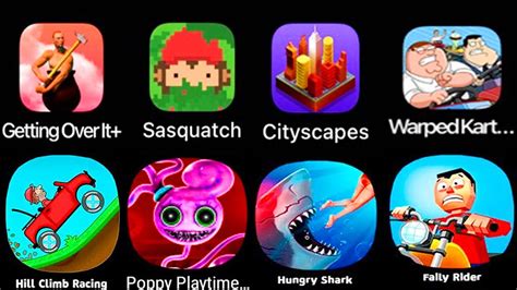 Getting Over It Game Sasquatch Game Cityscapes Game Poppy Playtime Game