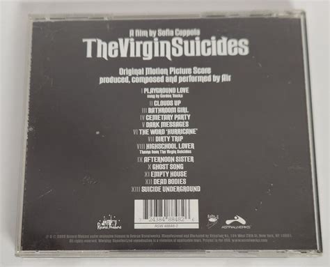 Air The Virgin Suicides Cd Motion Picture Score Soundtrack Record