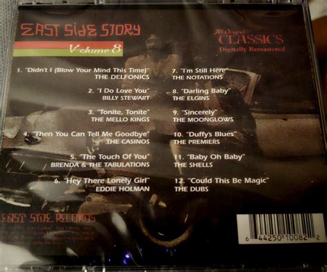 East Side Story 8 Various By East Side Beat Cd 1998 For Sale