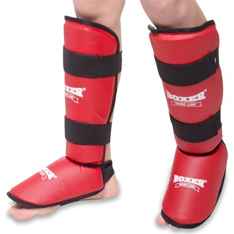 Защита Голени и Стопы для Единоборств BOXER BO-2002 S-XL Цвета в ...