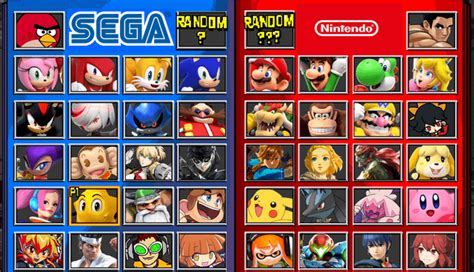 Sega Vs Nintendo : r/makeafighter