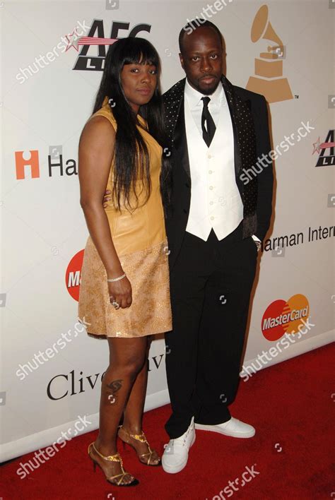 Wyclef Jean Wife Marie Claudinette Jean Editorial Stock Photo Stock