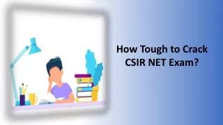 PPT How To Crack CSIR NET Exam In 2024 PowerPoint Presentation Free