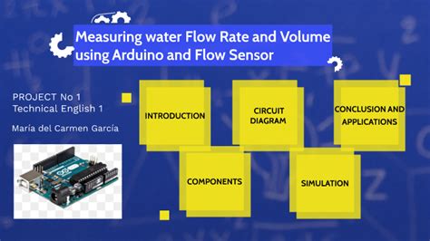 Measuring Water Flow Rate And Volume Using Arduino And Flow Sensor By Mari García On Prezi