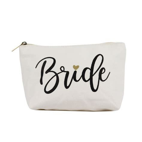 Bride Makeup Bag Cosmetic Bag Bride To Be Ts For Her Etsy