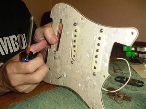 Rewiring A Squier® Stratocaster® With Fender® Pickups Amateur Luthiery