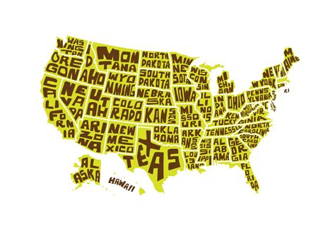 Map Of Usa No Words United States Map