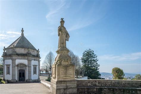 Pontius Pilate Statue at Temple Forecourt at Sanctuary of Bom Jesus Do ...