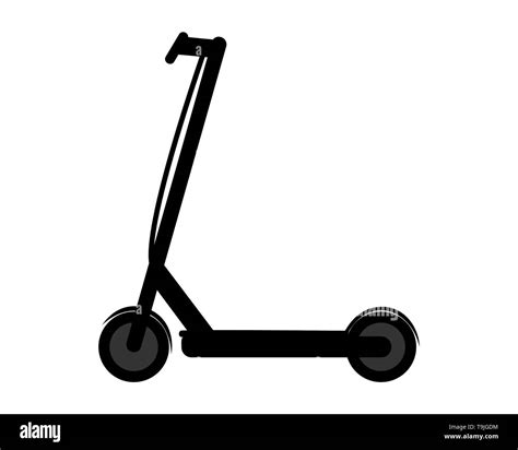 Les Pictogrammes De L E Scooter Sur Fond Blanc Photo Stock Alamy