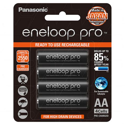 Bk Hcce Bt Panasonic Eneloop Pro Rechargeable Aa Battery