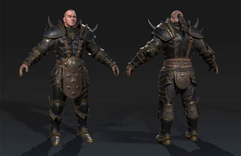 Artstation Diablo Ii Resurrected Armor Sets And Helms Bosi Art