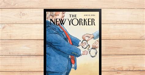 Poster The New Yorker A Man Of Conviction June 10 2024 Viralstyle