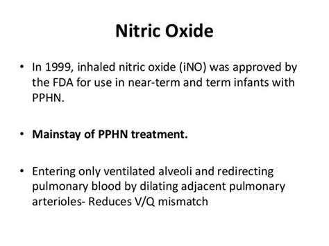 Pphn In Neonates Updates On Management