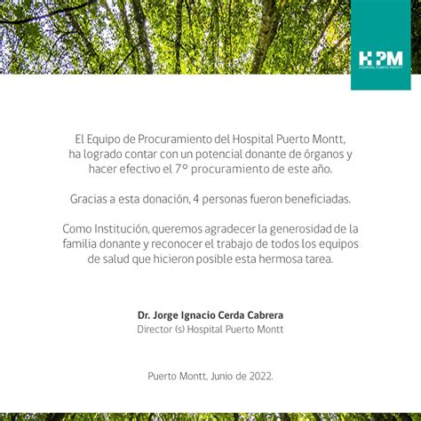 Seremi Salud Los Lagos On Twitter RT Hospitalpm Agradecemos El Acto