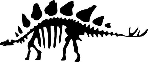 Stegosaurus Skeleton - Beautiful Wall Decals