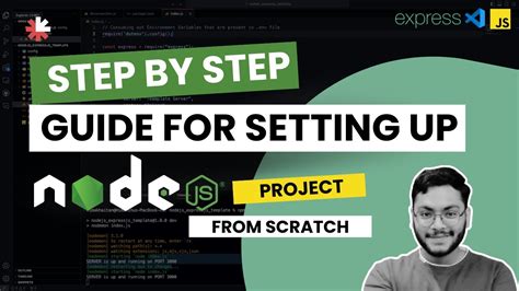 How To Setup A Nodejs Project From Scratch Step By Step Guide Expressjs Karmic Crew Youtube