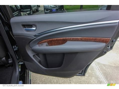 Acura Mdx Awd Ebony Door Panel Photo Gtcarlot