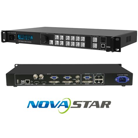 Procesador Led Novastar Con Escalador Vx S Valm Sica