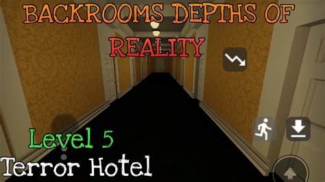 Backrooms Depths Of Reality Level Terror Hotel Full Walkthrough