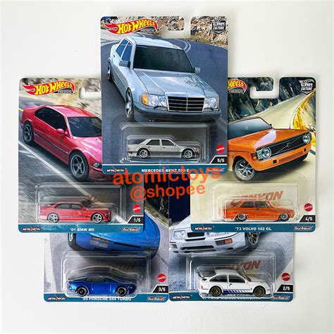 Hot Wheels Mercedes Benz 500 E BMW M5 Ford Cosworth Volvo 42 Car