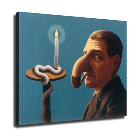 Rene Magritte Philosopher S Lamp New Hd Print Etsy