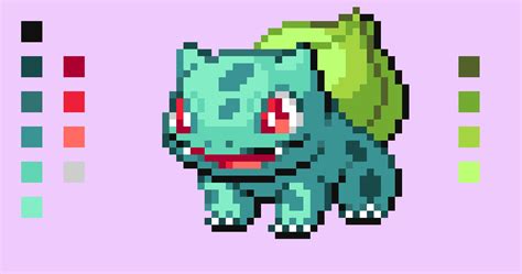 Pixel Bulbasaur Pixel Art Pokemon Pixel Art Maker Pixel Art | Images ...