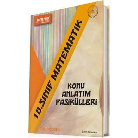 Kartezyen Yayınları 10 Sınıf Matematik Konu Anlatım Kitabı