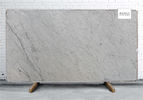 White Carrara Supreme Multi Finish Marble Slab Random Marble Systems