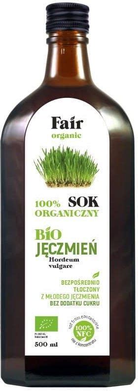 Fair Organic Sok Z Młodego Jęczmienia Nfc Bio 500Ml Ceny i opinie