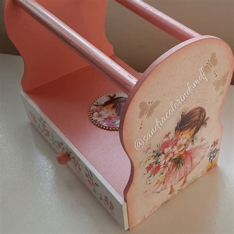 Porta Tiara Mdf Menina Elo7 Produtos Especiais