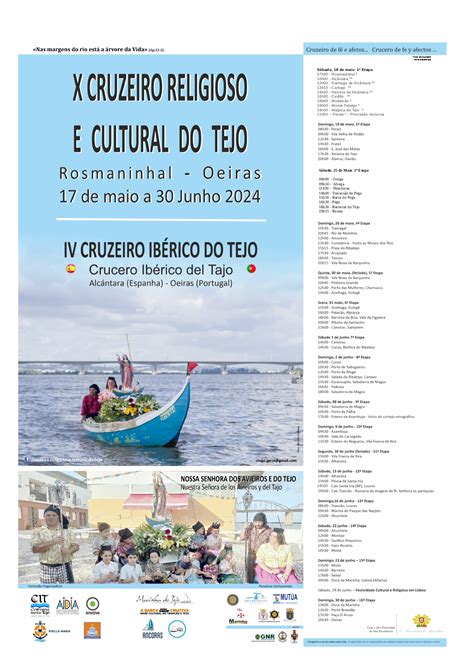 Região Vai começar X Cruzeiro Religioso e Cultural do Tejo